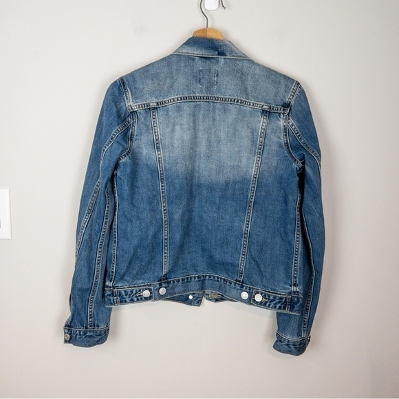 Gap Factory Womens Size Small Medium Wash Jean Jacket Denim Classic Cotton Fall - Picture 2 of 9
